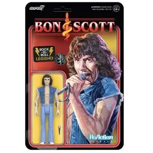 Figurine Bon Scott - Super 7 ReAction Figure pas cher
