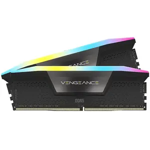 Corsair Vengeance RGB Black - 2 x 16 Go (32 Go) - DDR5 5600 MHz - CL36 pas cher