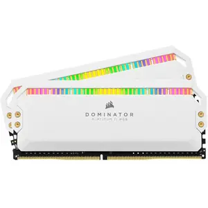 Corsair Dominator Platinum RGB White - 2 x 8 Go (16 Go) - DDR4 3200 MHz - CL16 pas cher
