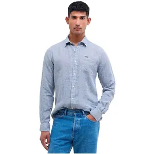 Barbour Chemise à Manches Longues Linton pas cher