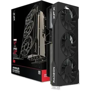 XFX Grafikkarte Swift RX 9070GRE Trip F. G. 12 GB (12 Go, GDDR6), Carte graphique, Noir
