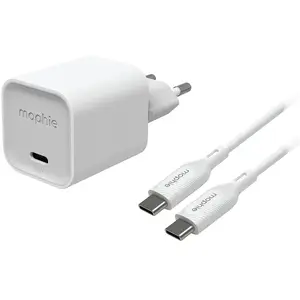 Mophie USB-C GaN Wall Adapter 35W + Câble liasse pas cher
