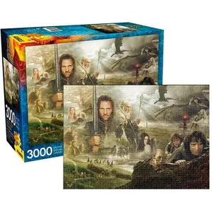 The Lord of the Rings Herr der Ringe Saga (Puzzle) pas cher