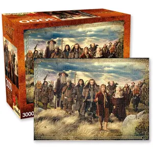 Aquarius Puzzle The Hobbit: An Unexpected Journey Jigsaw Map 3000 Pieces