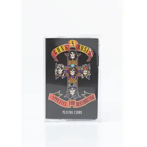 Aquarius Guns N Roses - Appetite For Destruction - Playing Cards (Cassette Deck Uitgave) speelkaarten pas cher