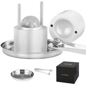 Presse à Glaçons - VEVOR - Moule à Glaçon Rond Ronds Moule à Glaçon Al...