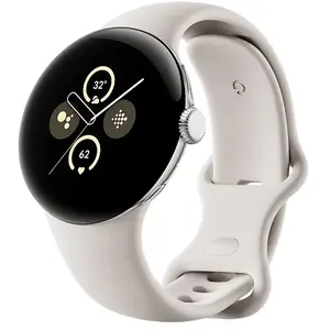 Montre connectée GOOGLE Pixel Watch 2 Argent Poli/Porcelaine BT pas cher