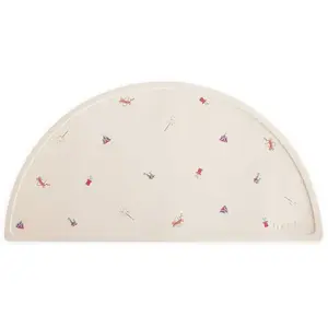 Mushie Set de table en silicone Circus pas cher