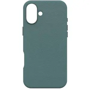 OtterBox Symmetry Cactus Leer Hoesje Geschikt voor Apple iPhone 16 Plus - Compatibel met MagSafe - Back Cover met Magneet - Groen pas cher