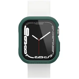 Comparateur de prix : Bumper OtterBox Eclipse avec protecteur d'écran intégré pour Apple Watch Series 9/8/7-41mm, Verre trempé, antichoc, anti-chute, coque de protection, élégant pour Apple Watch, Vert Clair