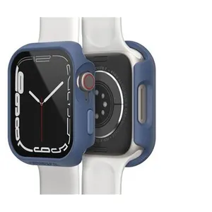 Bumper OtterBox Eclipse avec protecteur d'écran intégré pour Apple Watch Series 9/8/7-45mm, Verre trempé, antichoc, anti-chute, coque de protection, élégant pour Apple Watch, Bleu FoncéVendu parfnac-be