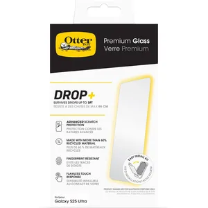 OtterBox Premium Glass voor Galaxy S25 Ultra, Transparant pas cher