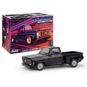 1:25 Revell 14552 Chevy Squarebody Street Truck 1976 Plastic Modelbouw... pas cher
