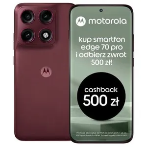 Motorola Edge 70 Pro 5G 8/256GB PANTONE Zinfandel, Téléphone portable,...