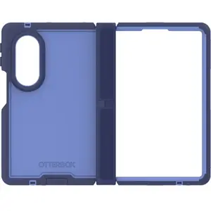 OtterBox Defender Pro XT Hoesje Geschikt voor Samsung Galaxy Z Fold 8 - Back Cover Compatibel met MagSafe & Qi2 - Beschermhoes Blauw pas cher