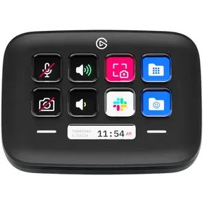 Elgato Stream Deck Neo (black), Boîtier de streaming, Noir pas cher