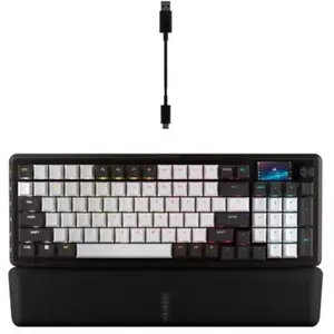 Clavier gaming Azerty filaire mécanique Corsair Vanguard 96 Noir et Bl... pas cher