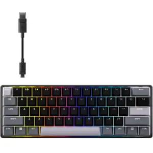 Clavier gamer CORSAIR CLIPPER PRO MINI 60 Hall pas cher