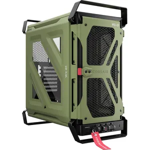 Corsair WARTHOG Performance Mid-Tower Case, Mil Green pas cher