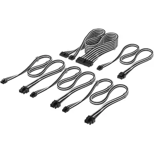 Corsair Stromkabel Premium Sleeved Starter Kit S/W 65 cm (65 cm, 24 br... pas cher