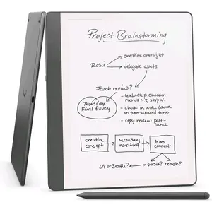Amazon Kindle Scribe 2024 (10.20", 64 Go, Anthracite), Liseuse, Noir pas cher