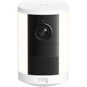 Ring Spotlight Cam 2e Génération Batterie Blanc B0FZPY734N pas cher