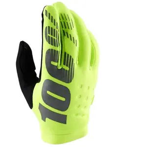 100% Gants Brisker Adulte, Jaune Fluo, L pas cher