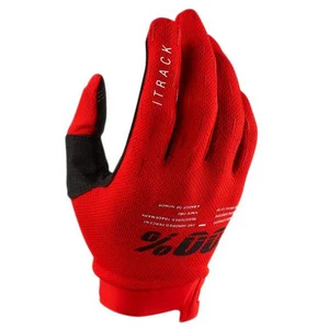 100% iTrack Gants, Rouge, S pas cher