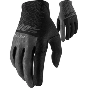 100% Celium Gants de VTT Noir Taille S pas cher