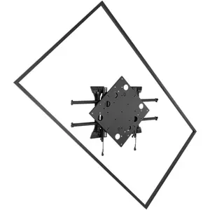 Chief FRA - Composant de montage (Adaptateur rotatif) - pour Écran LCD - noir - montable au plafond, montable sur mur, montable sur support pas cher
