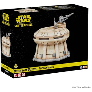 Star Wars Shatterpoint Outer Rim Outpost Terrain Pack - EN/FR/ES pas cher