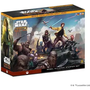 Asmodee Atomic Mass Games Sw Legion Rebel Alliance Starter Set (Base) (Fr-De-En-Es) (Espagnol) pas cher