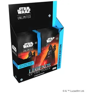 FFG Star Wars: Unlimited - Legends of the Force - Carbonite Booster Display -E- (Max.1 Stk p. K.) (Anglais, Affichage du booster) pas cher
