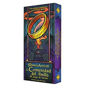 Asmodee Jeu De Société La Comunidad Del Anillo: El Juego De Bazas pas cher