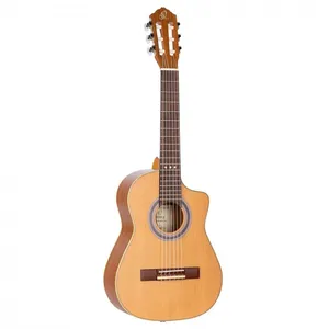Ortéga RQ39E - Guitare électro-classique cèdre Requinto diapason 535 m...