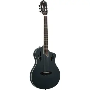 Comparateur de prix : Ortega RTPSTD-SBK Satin Black - 4/4 Klassieke gitaar