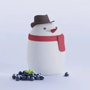 Asobu Boîte repas isotherme Bestie Foodie Bonhomme de Neige (600 ml) pas cher