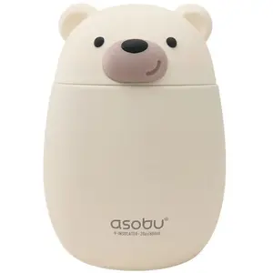 Asobu Boîte repas isotherme Bestie Ours Blanc (600 ml) pas cher