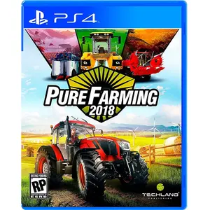Techland Playstation Games Ps4 Pure Farming 2018 (import) pas cher