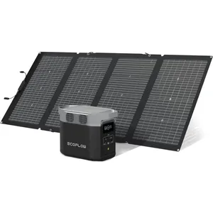 Pack Generateur Solaire EcoFlow DELTA 2 et panneau 220 W capacite de 1...