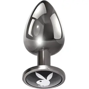 PLAYBOY PLEASURE - TUX ALUMINIUM BUTTPLUG - LARGE pas cher