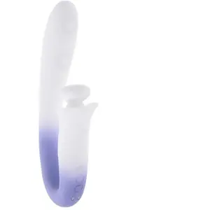 Evolved - Spring Loaded Multi Rabbit Vibrator - Paars
