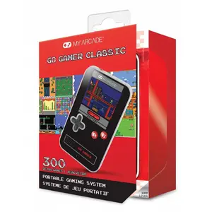 Console portable - My Arcade - GO Gamer - Rouge/Noir - 300 jeux - Écran 6,3 cm pas cher