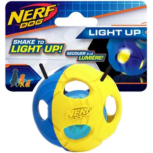 Nerf Dog Jouet pour chien à LED Vert/rouge 6 cmVendu paramazon