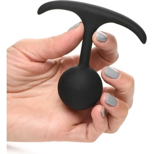 XR Brands Heavy Hitters - Butt Plug Met Gewicht - SmallVendu parbol