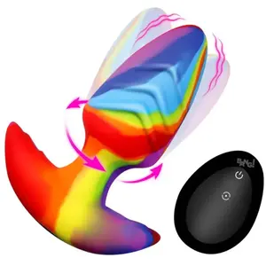 Bang! - Roterende en Vibrerende Buttplug - 9,9 cm pas cher