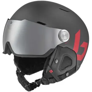 Bolle Casque de ski Bollé Might Visor - red matte/brown - 59/62 cm pas cher