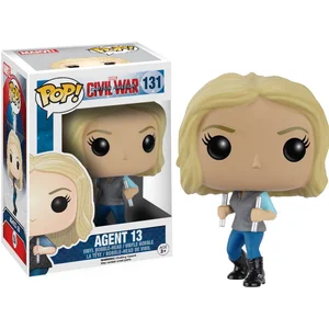 Figurine Funko Pop Marvel Civil War Agent 13 10 cm pas cher