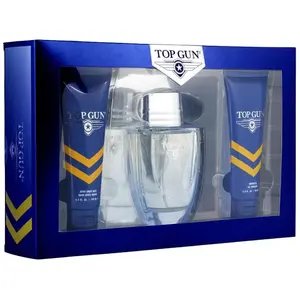 Top Gun, Set cadeau beauté, Vaporisateur EDT Chevron, baume après-rasa... pas cher