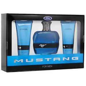 Mustang Blue Coffret cadeau 3 pièces Eau de toilette 100 ml Baume aprè... pas cher
